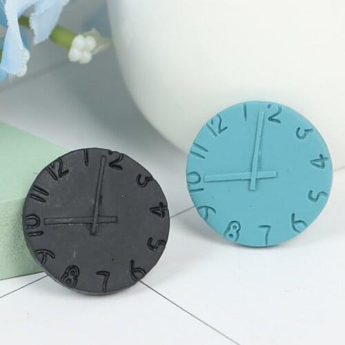1Pcs 1:12 Dollhouse Miniature Wall Clock Home Decor Accessories Toy Pretend Play Toy