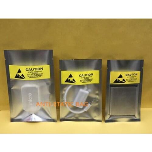 1000pcs 10.5*16.5cm Large ESD open top Electronic Accessories/battery bag Anti Static Packaging pouch Anti-Static Shielding Bags