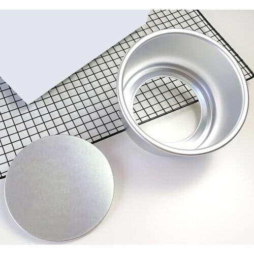 2/4/6/8/10 Inch Cake Mold Aluminium Alloy Round DIY Cakes Pastry Mould Baking Tin Pan Kitchen Tool Cake Tools Cake Mold