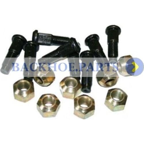 8 PCS Lug Nut & Stud Kit 6709170 6564669 for Bobcat Skid Steer Loader S100 S150 S160 S175 S185 S205 S220 S250 S300