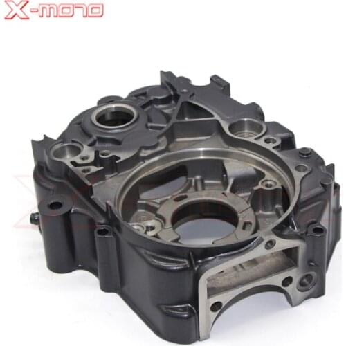 Motorcycle parts Lifan LF 125cc Engine parts Left Engine Cover Crank Case Crankcase For LF 125CC Dirt Pit Bike Engine Parts