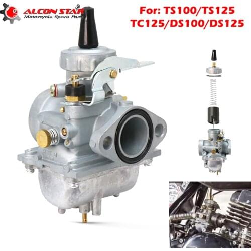 Alconstar- Mikuni Motorcycle Carburetor Carburador Assy Moto Vergaser for SUZUKI TS100 TS125 TS125N TC125 DS100 DS125 Racing