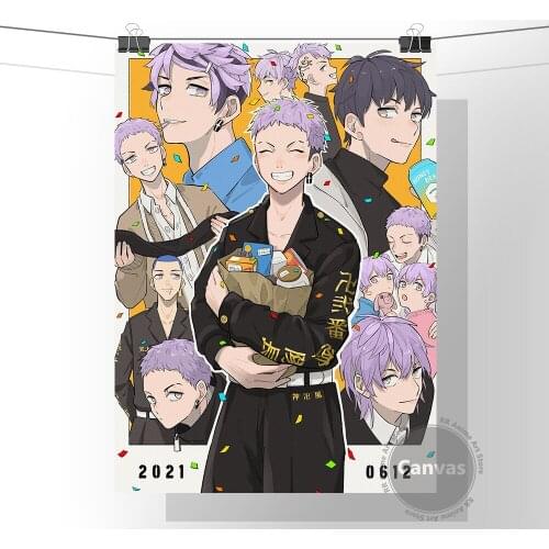 Anime Tokyo Revengers Poster Pictures Home Manga Decoration Paintings Canvas HD Prints Wall Art Modular Living Room