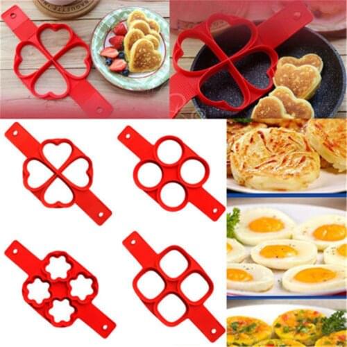 Pancake Egg Ring Maker Nonstick Cooking Tool Round Heart Pancake Maker Egg Cooker Pan Flip Eggs Mold Kitchen таймер для варки яи