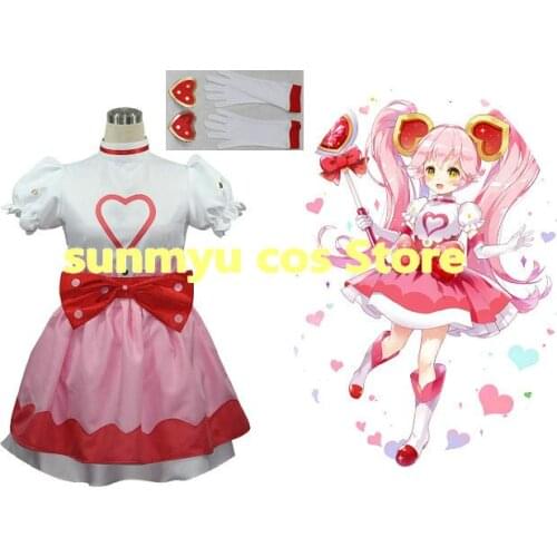 Compass Combat Providence Analysis System Lyrica Magical Girl Cosplay Costume,Custom Size Halloween