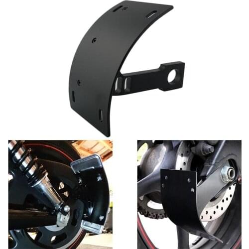 1"Axle License Number Holder plate Mount Curved Vertical For Motorcycle Bike CBR600RR 1000RR 900RR ZX6RR ZX10R 12R 14R GSXR600