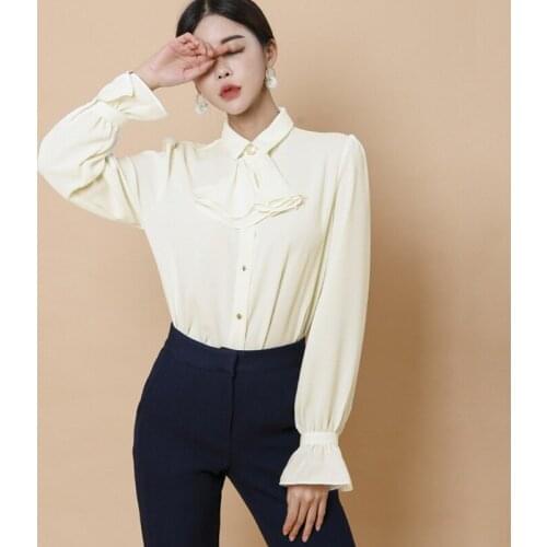 Офисные блузки MingJieBiHuo China At AliExpress