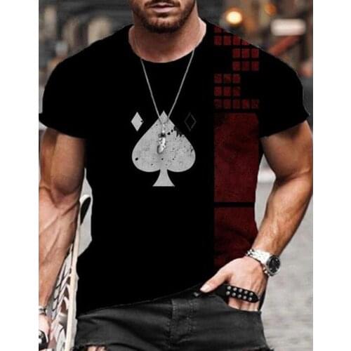 2021 New Men T-shirt Summer Fashion Short-sleeved 3d Oversize Tops Color Matching Letter Cool Printing T Shirt Mens Clothing