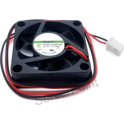 Original authentic for MC35101V2-0000-A99 DC12V 0.58W 3510 35*35*10mm 2 lines ultra quiet fan