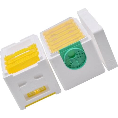 Plastic Foam Harvest Bee Beekeeping King Box Pollination Box Tools
