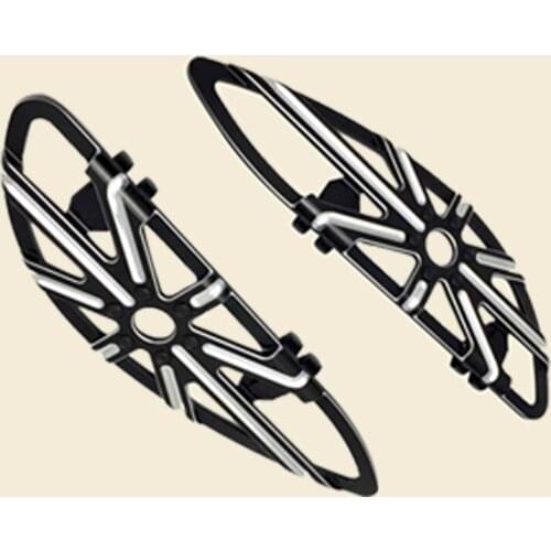 Stretched Floor board Front Driver Floorboards For Harley Road King Road Glide