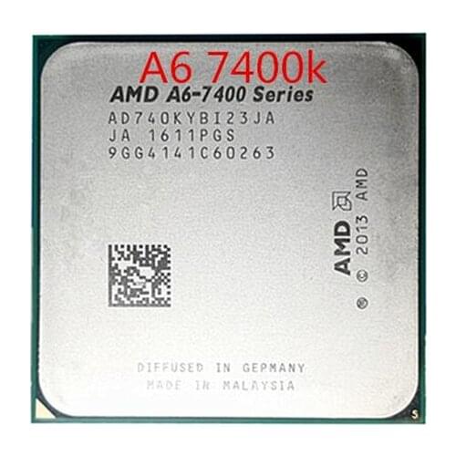 AMD A6-Series A6-7400K A6 7400 3.5G 65W AD740KYBI23JA Socket FM2