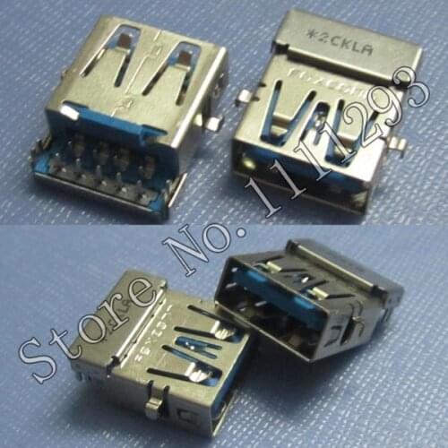 10pcs/lot 3.0 USB Jack Connector for Dell Vostro V3360 Sony VAIO VPCSB VPCSD USB3.0 Port