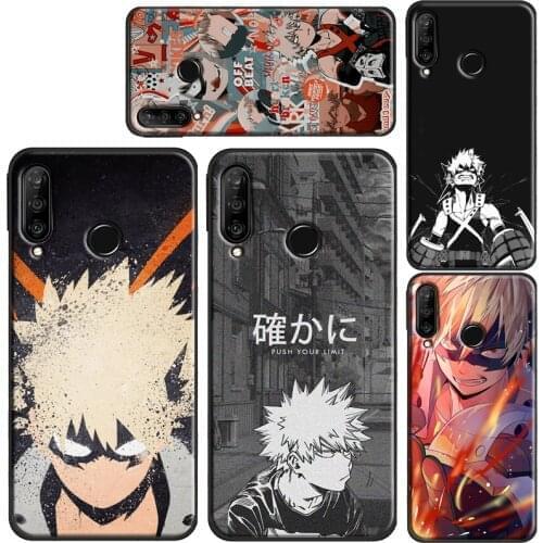 Katsuki Bakugou BNHA TPU Case For Huawei P20 P10 P30 Lite P40 Pro P Smart Z 2019 Mate 10 20 Lite 30 Pro