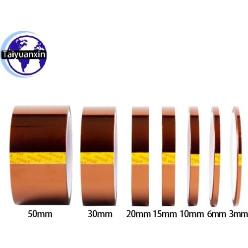 Kapton Tape Heat Resistant High Temperature Tape Industrial Welding Polyimide Circuit Board Tin Stove Oven Insulation Paper