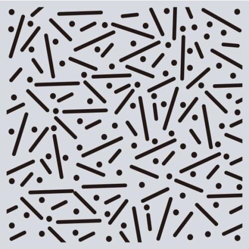 15*15 DIY Craft Layering Geometry Stencils For Wall Painting Scrapbooking Album Decorative Paper Cards spray painting tools