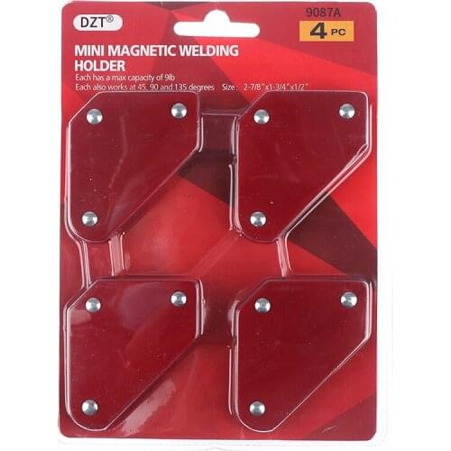 4 Pcs/set Triangle-Welding Positioner Magnetic Fixed Angle Soldering Locator Tools Without Switch Welding