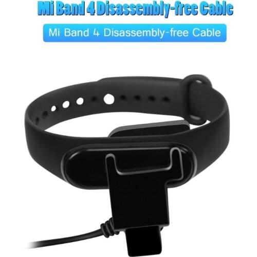 USB Back Clip Charger for Mi Band 4 Disassembly-free Portable Charging Adapter for Xiaomi Mi Band 4 Smart Charger for Miband 4