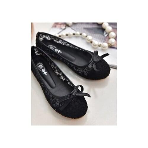 Spring and autumn womens flat shoes fashion solid color shoes