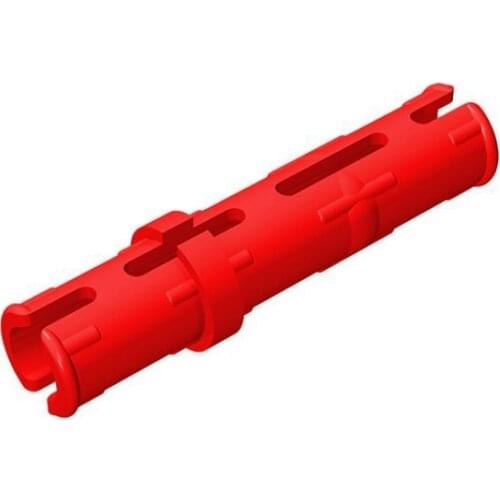 10Pcs Parts 6558 Technical Pin Long Friction Ridges Lengthwise Building Blocks Parts DIY Educational Tech Parts Toys For Kids