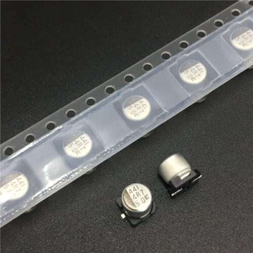 100pcs 4.7uF 50V NACE series 5x5.5mm 50V4.7uF Chip type SMD Audio Electrolytic Capacitor