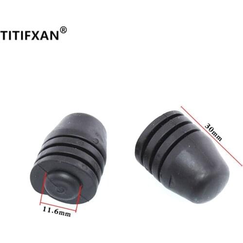 2PCS Auto Engine Cover Cushion Rubber Bands Pier Shock For VW Santana 2000 3000