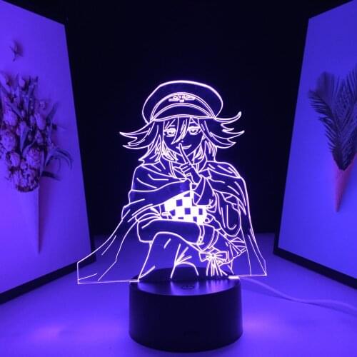 3D LED Night Light Danganronpa Kokichi Oma Lamp for Home Decoration Child Gift Light Danganronpa Acrylic Room Table Lamp