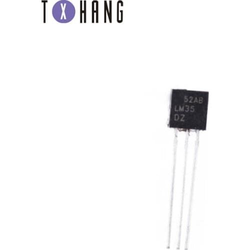 5PCS LM35DZ TO-92 LM35 Precision Centigrade Temperature Sensors