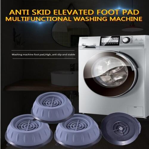 Anti-slip Washing Machine Feet Non-slip Mats Refrigerator Anti-vibration pad Kitchen Bathroom Mat Anti-vibration foot pad