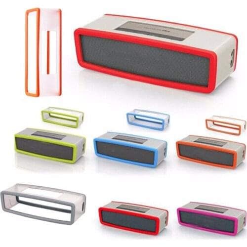 Portable Silicone Case for Bose SoundLink Mini 1 2 Sound Link I II Bluetooth Speaker Protector Cover Skin Box Speakers Pouch Bag