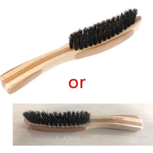 Long Beard Comb Shaving Brush Barber Shaving Device Handheld Round Oval For Men