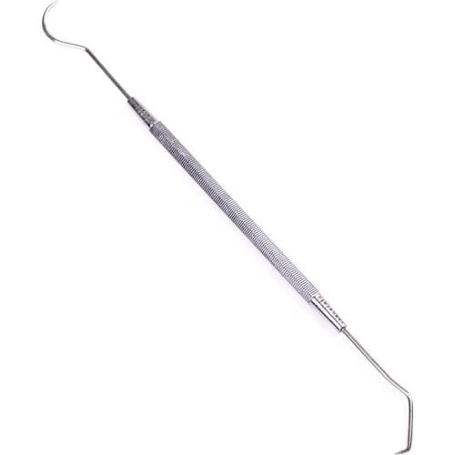 1 PC NEW Double Ends Dentist Teeth Clean Hygiene Explorer Probe hook Pick Stainless Steel Dental Tool Products