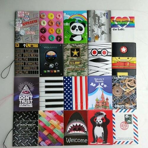 Fashion 2020 Newest Brand Design Passport Holder Documents Bag VS Travel Passport Cover Card Case cover to passport