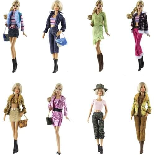 2019 New Clothing Set Winter Wear Summer Suit Outfit Clothes Jeans Coat For 1/6 BJD Xinyi Barbie FR ST Doll Gift for girls