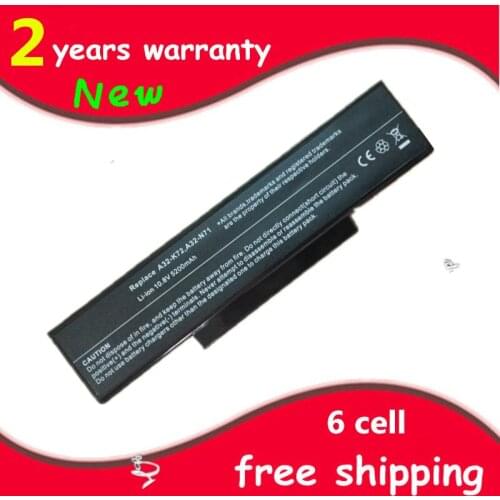 New Laptop Battery For Asus K72P K72Q K72R K72S K72Y K73 K73E K73J K73JK K73S K73SV N71 N71J N71JA N71JQ N71JV N71V N71VG N71VN