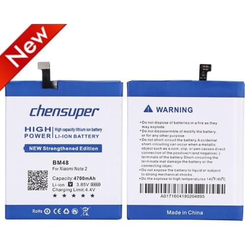 New 3.85V 4700mAh BM48 Battery Gift tools 9 parts for Xiaomi Note 2 Battery Batterie Bateria
