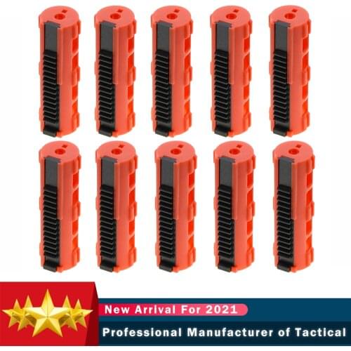 Full Steel Nylon 14 Full Steel Teeth Piston for Airsoft AEG M4 G63 Gearbox Ver 2/3 Hunting Accessories