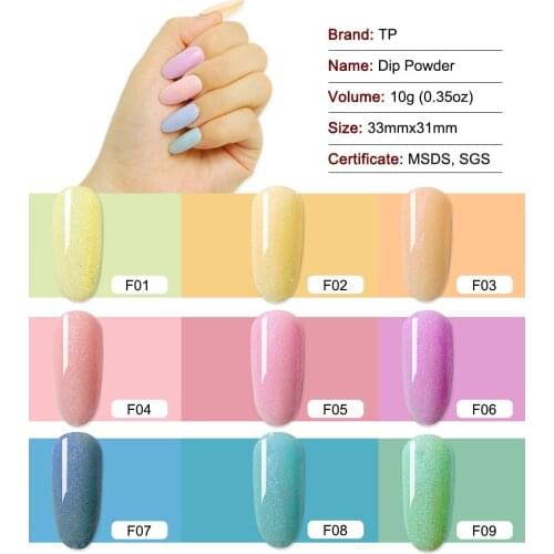 10g Pearlescen Dipping Powder Nail Holographic Glitter Dip Powder Nails Manicure Gel Polish Chrome Pigment Powder