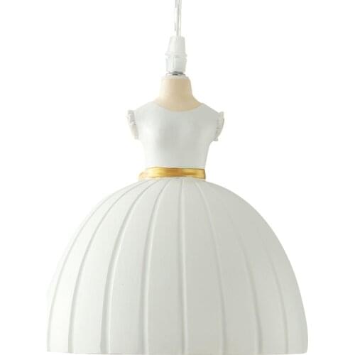 Modern Ballet Childrens Room Decor Led Pendant Lights Nordic Living Room Dinning Room Light Fixture Art Deco Girl Bedroom Lamp