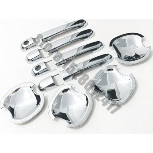 For Hyundai Accent 2006~2011 SMART DOOR HANDLE + DOOR BOWL COVER CUP TRIM KEY ACCESSORIES Car Styling