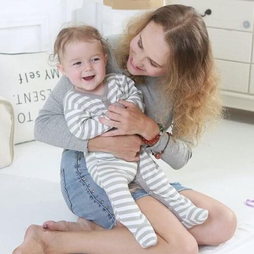 Spring Baby Rompers Long Sleeve Newborn Baby Clothes Jumpsuit Cartoon Printed Cotton Pajamas Outfits ropa bebe roupa de bebês