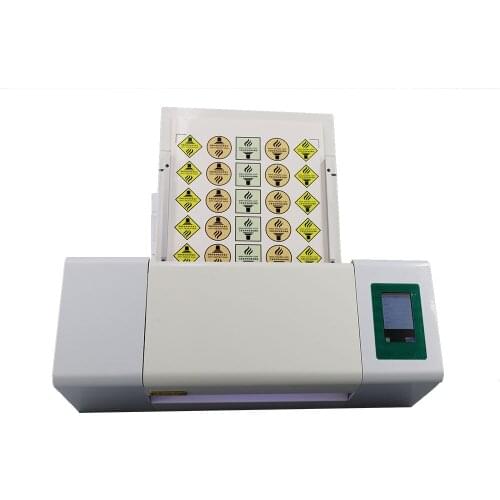 High speed label automatic sheet feed digital die cutting machine