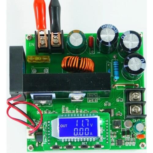 900W 15A CC CV CNC Boost Module 8-60V to 10-120V DC Converter High Precise Boost Converter Voltage Transformer Module