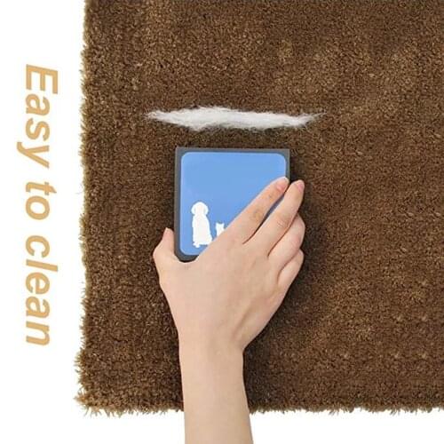 1PC Static Electricity Animal Cat Dog Brush Foam Sponge Pet Hair Fur Remover Cleaner Household Car Seats Beds Mats Cleaning Tool