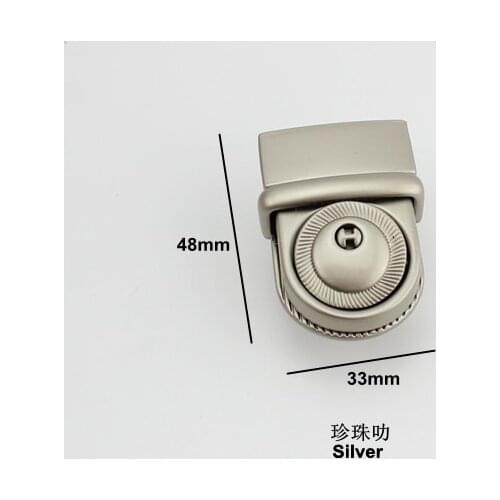 10sets High - grade zinc alloy lock bag leather lock accessories luggage hardware accessories lock deduction package deduction