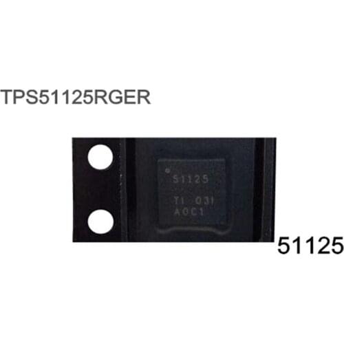 10Pcs/LOT 100% New 51125 TPS51125 TPS51125RGER QFN-24