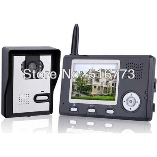 2.4GHZ, 3.5 Inch TFT Screen Digital wireless video doorphone GB-8803GA