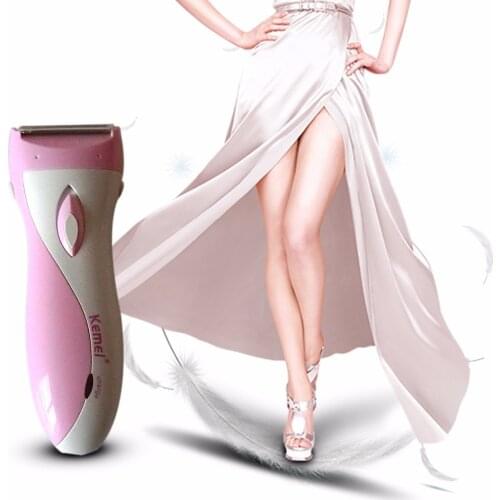 2Pcs Waterproof For Pubic Hair Women Bikini Underarm Body Lady Hair Removal Cordless Minitrimmer
