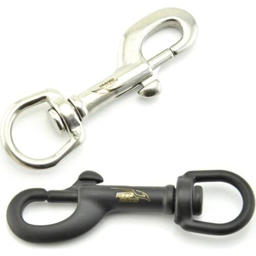 KEEP DIVING 90/100/115mm Swimming Diving Accessories 316 Stainless Steel Diving Safety Equipment Double Head Hook