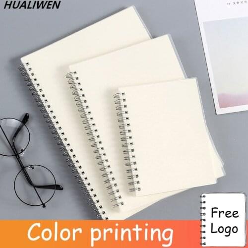 A5 A6 B5 Spiral book coil Notebook To-Do Lined DOT Blank Grid Paper Journal Diary Sketchbook For School Supplies Stationery